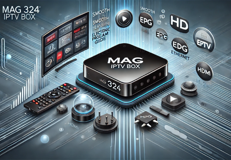 MAG IPTV BOX 324