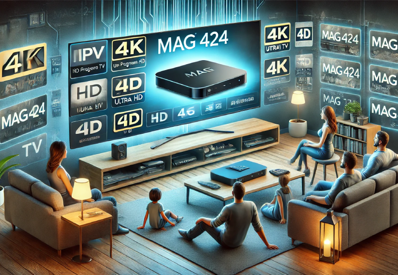 MAG IPTV Box 424